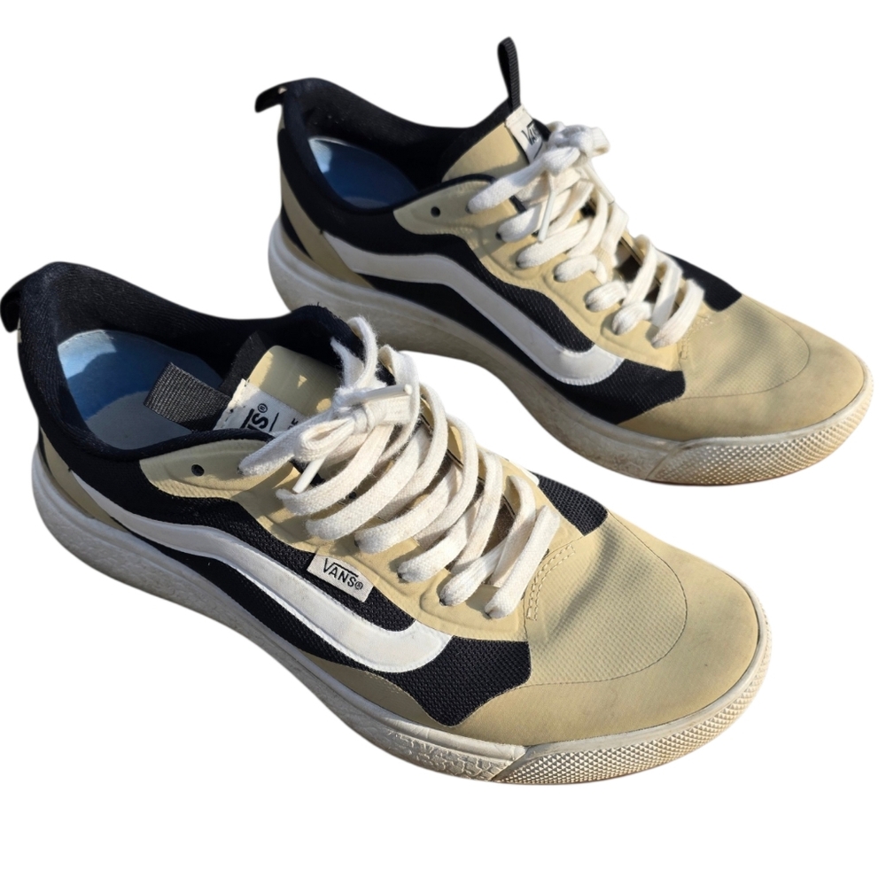 Vans UltraRange EXO Beige Black Size Mens 8 Womens 9.5